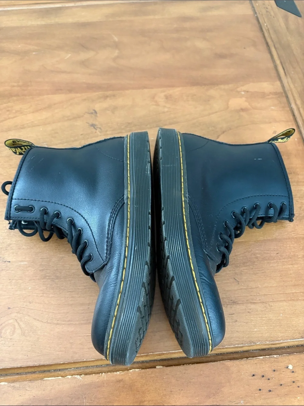 Dr. Martens Black Zavala Combat Boots  Size 5